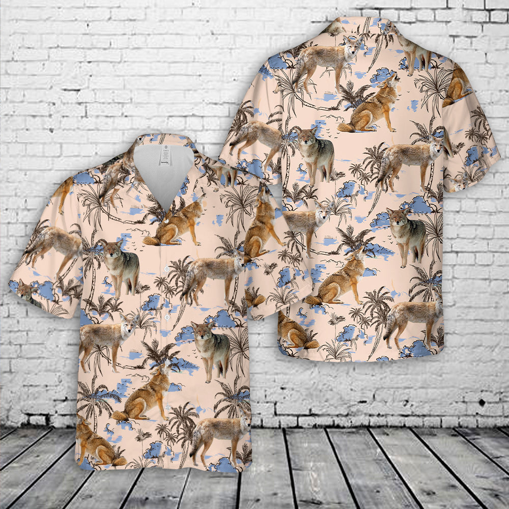 Coyote Hawaiian Shirt