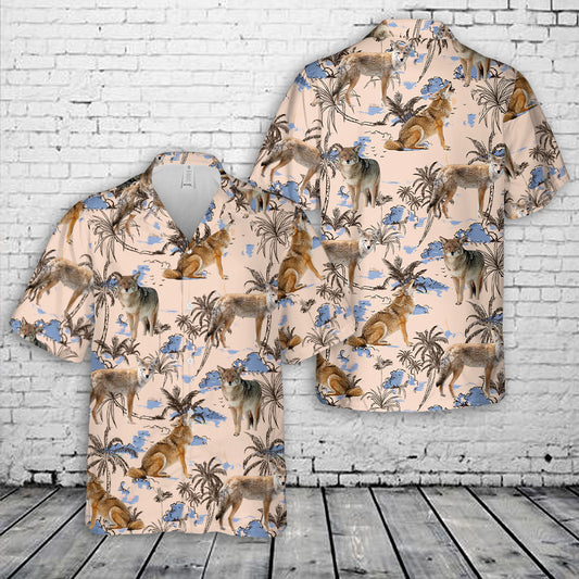 Coyote Hawaiian Shirt