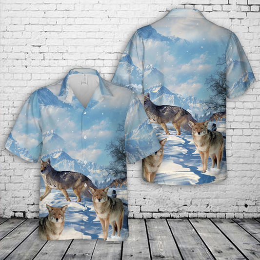 Coyote Hawaiian Shirt
