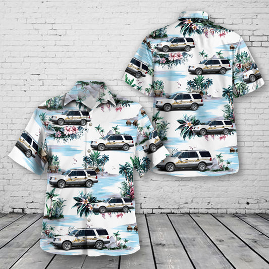 Crescent City, California, Del Norte County Sheriffs Hawaiian Shirt