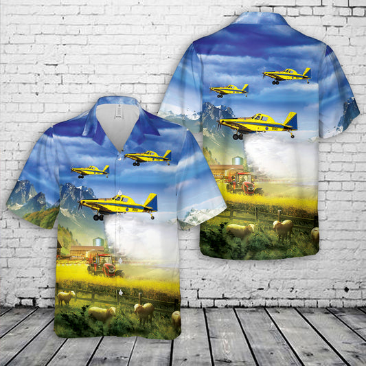 Croatian Air Force Air Tractor AT-802F Hawaiian Shirt