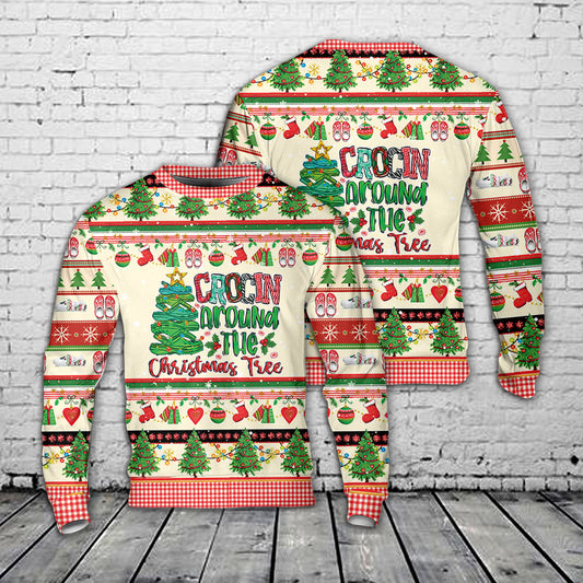 Crocin Around The Christmas Tree Sweater