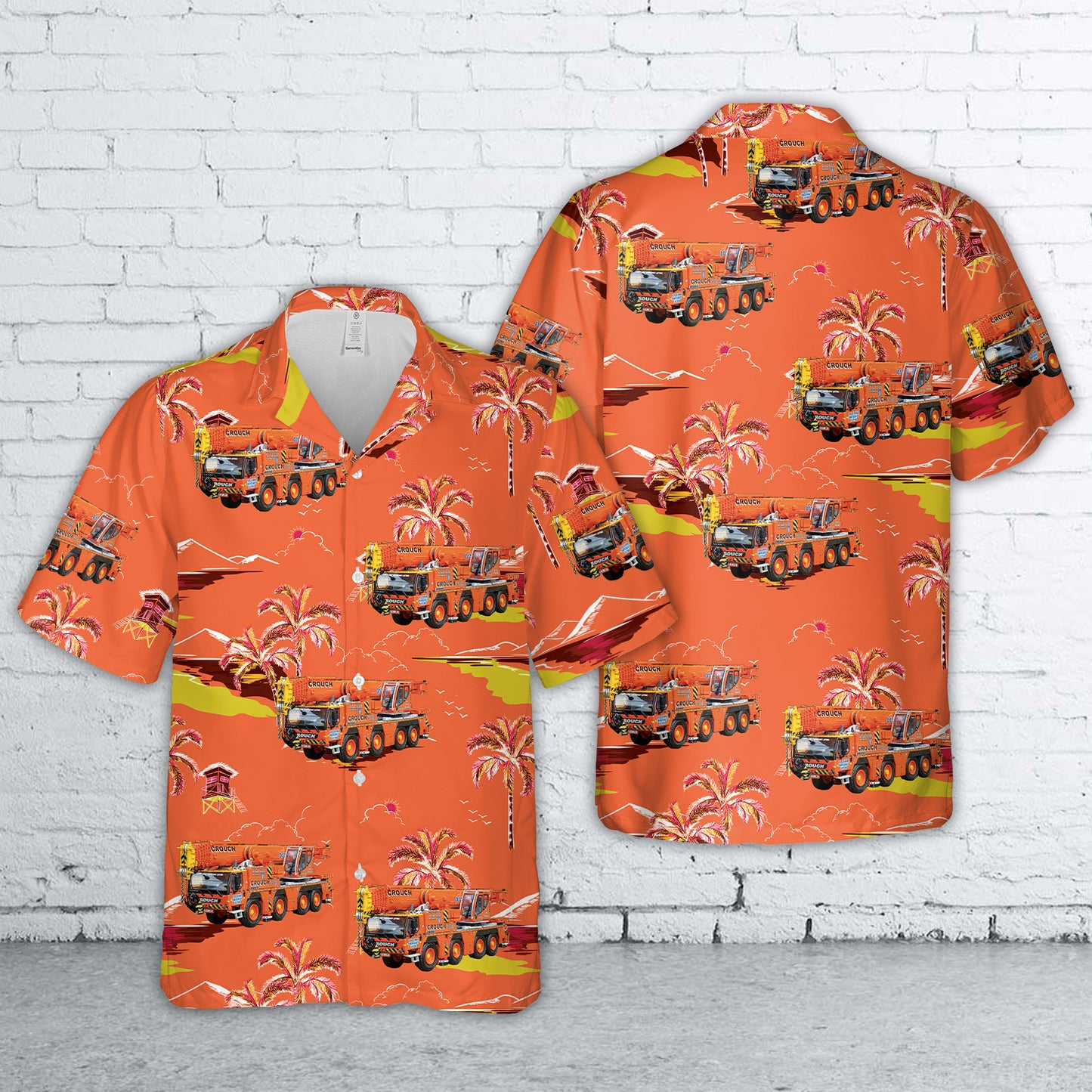 Crouch Recovery Liebherr LTM 1090-4.2 Hawaiian Shirt