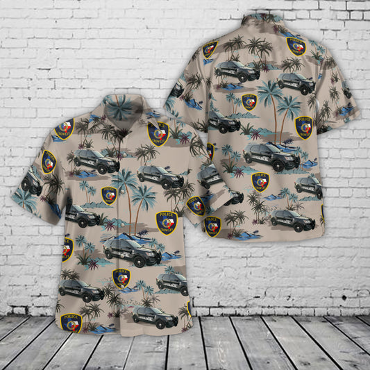 Crowley, Texas, Crowley Police Department Hawaiian Shirt