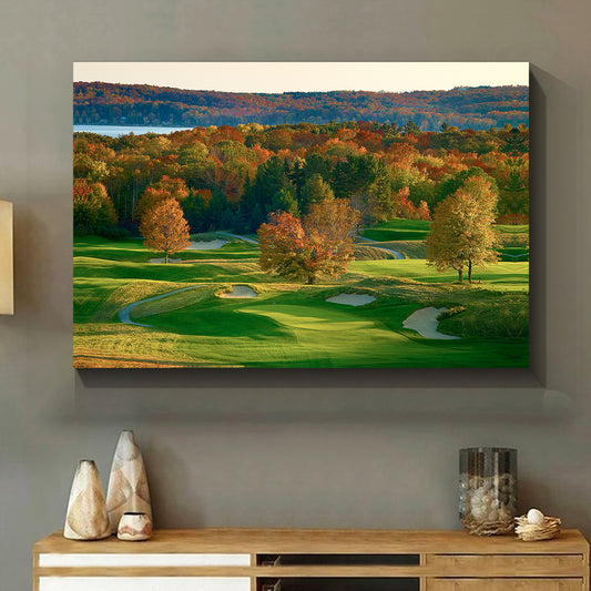 Crystal Downs Country Club, Michigan Canvas