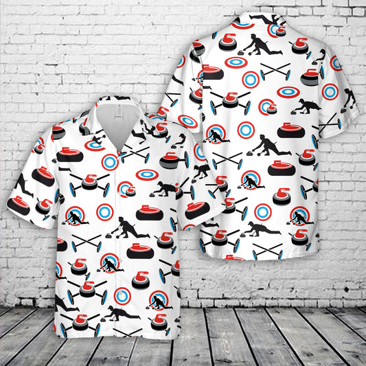 Curling Hawaiian Shirt