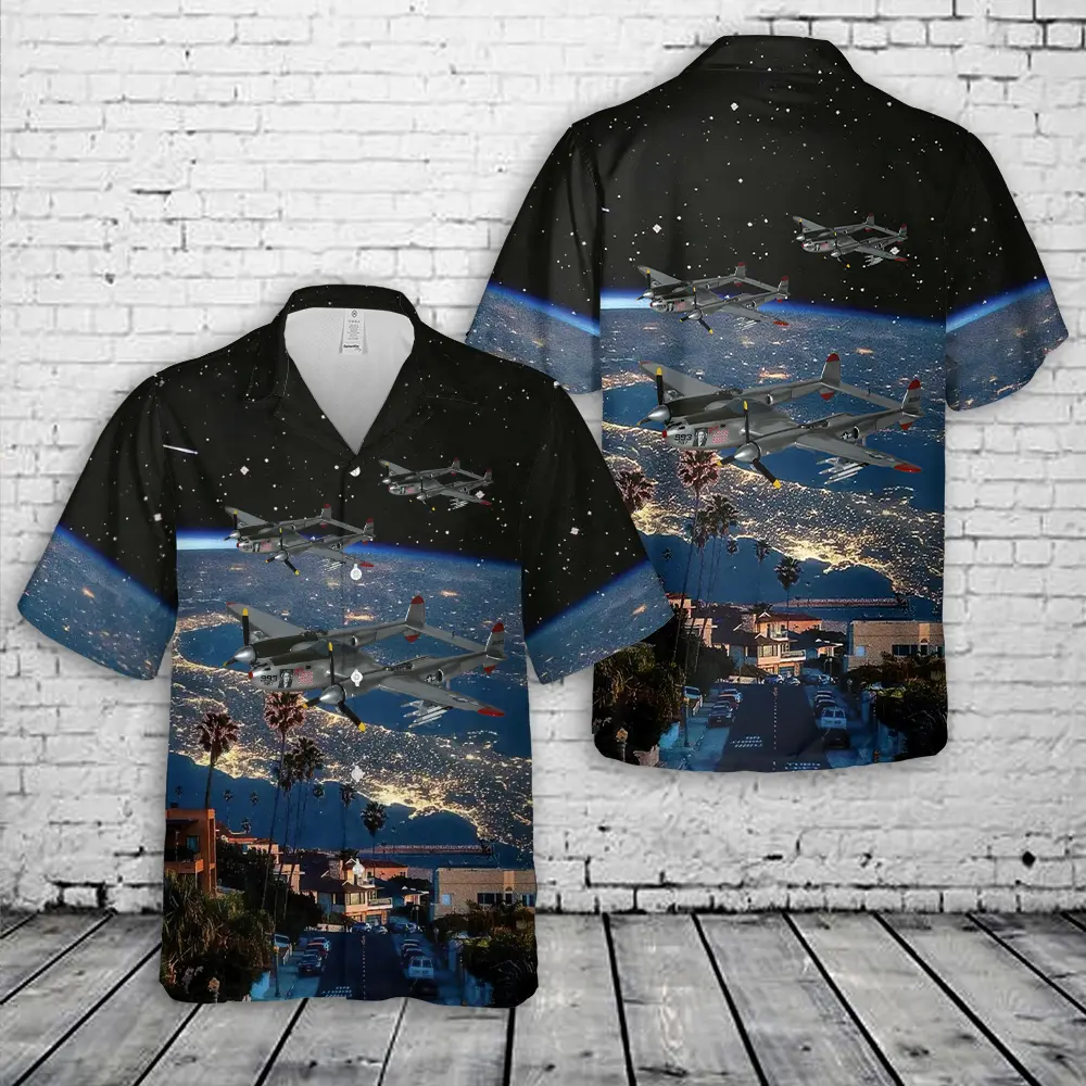 Curtiss P-40 Warhawk Flying Tigers Hawaiian Shirt