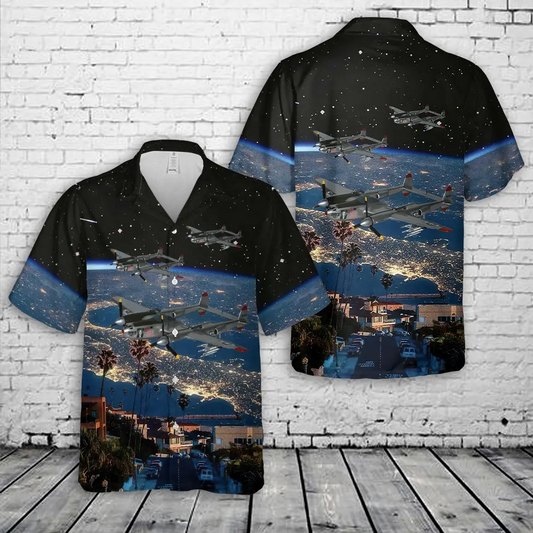 Curtiss P-40 Warhawk Flying Tigers Hawaiian Shirt