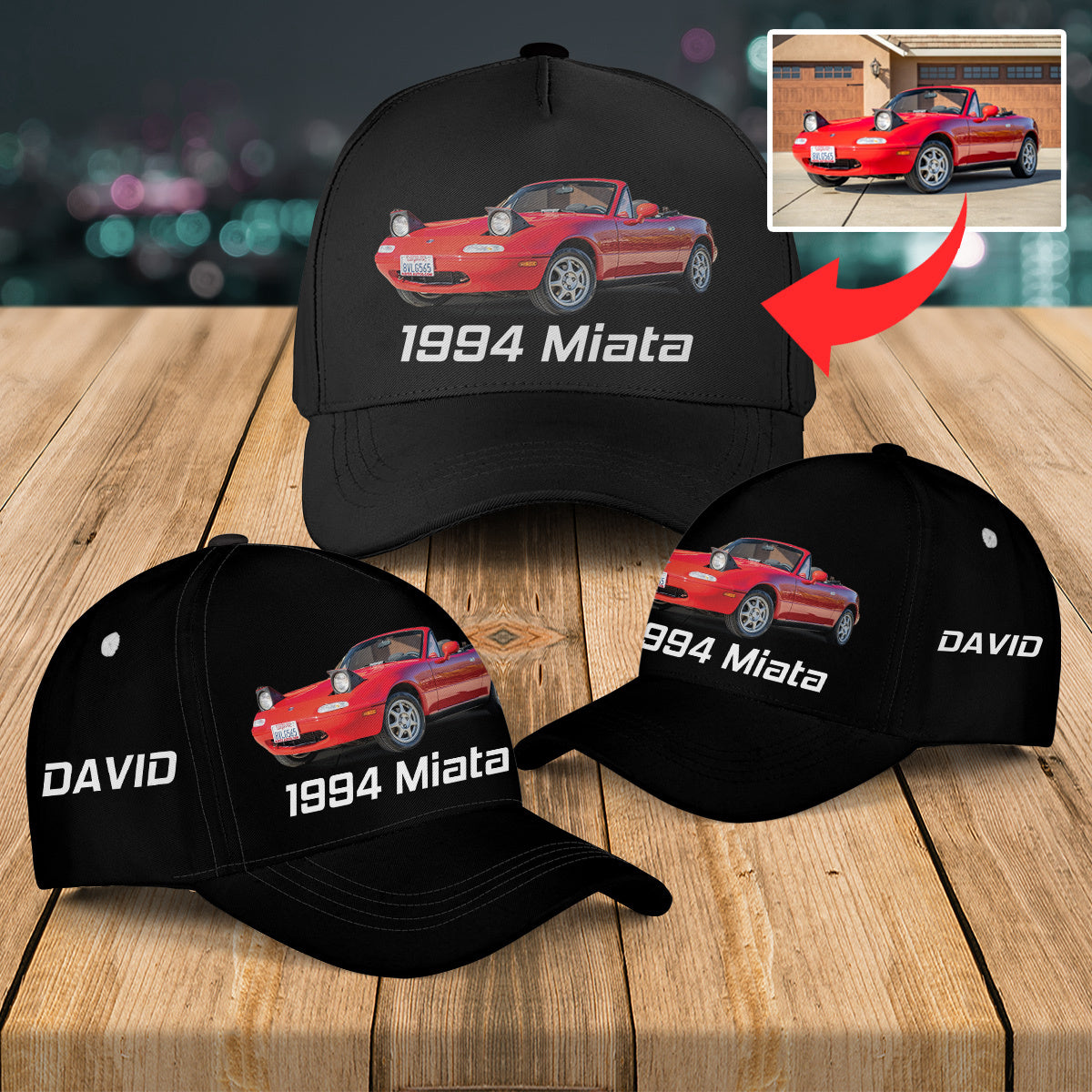 Custom 1994 Miata Baseball Cap NLMP0904PT09