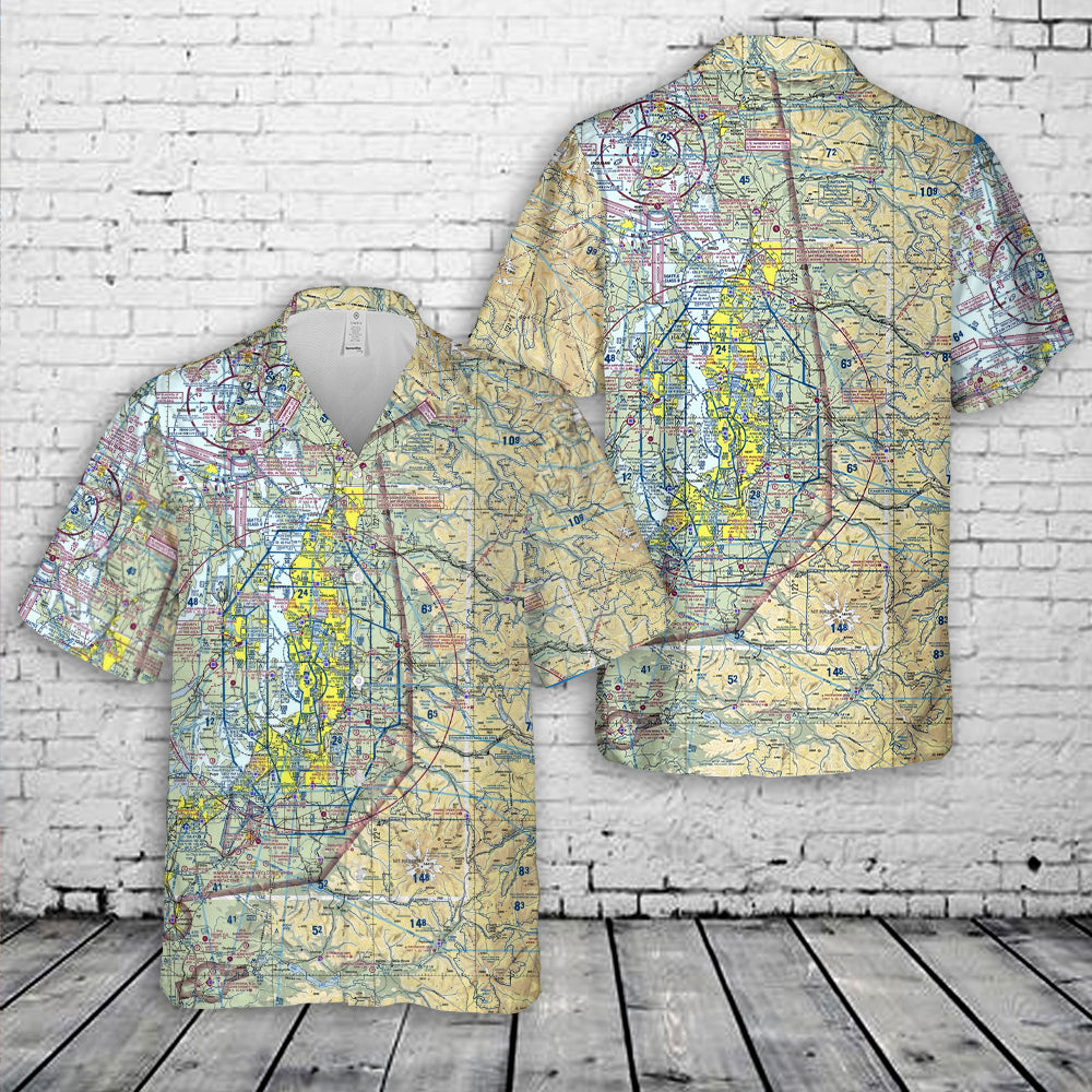 Custom Aviation Sectional Hawaiian Shirt