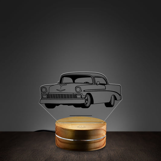 Custom Image And Name Car Custom Shape Photo Night Light