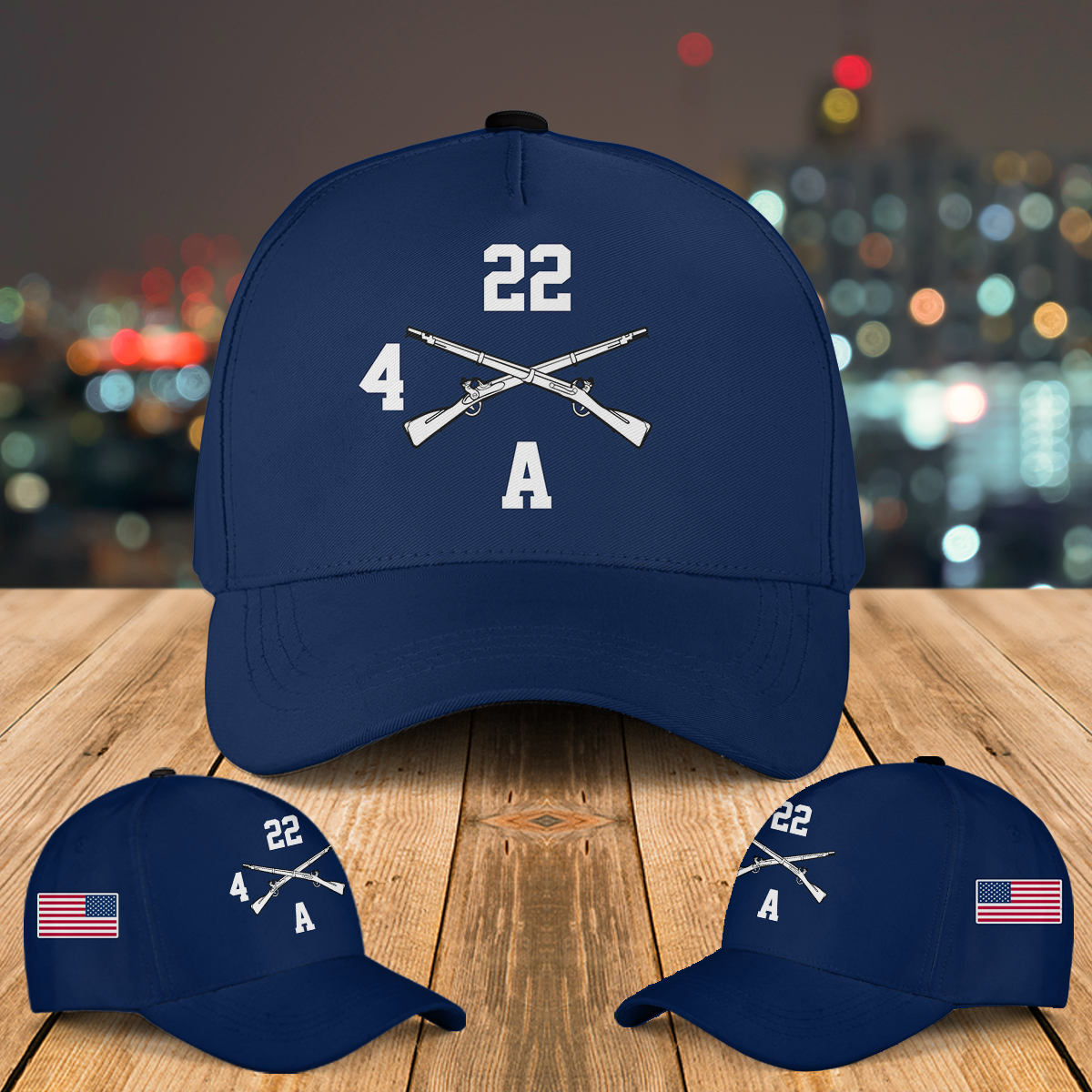 Custom Infantry Regiments Baseball Cap