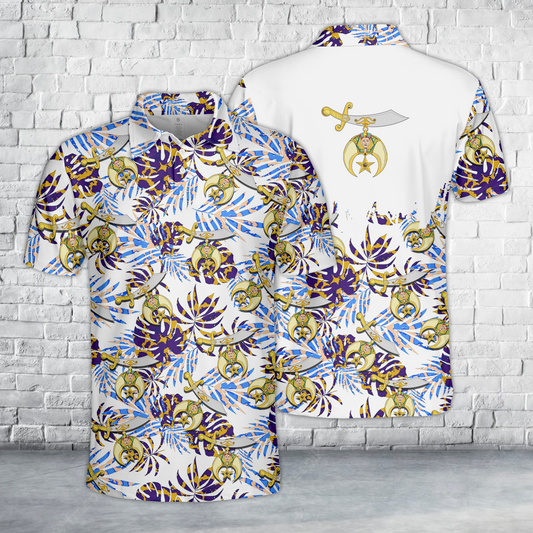 Custom Name, Your Temple Shriners Polo Shirt