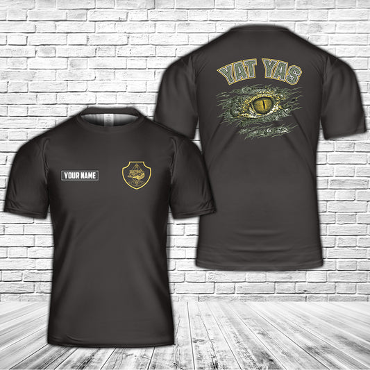 Custom Name 3rd Assault Amphibian Battalion T-Shirt 3D