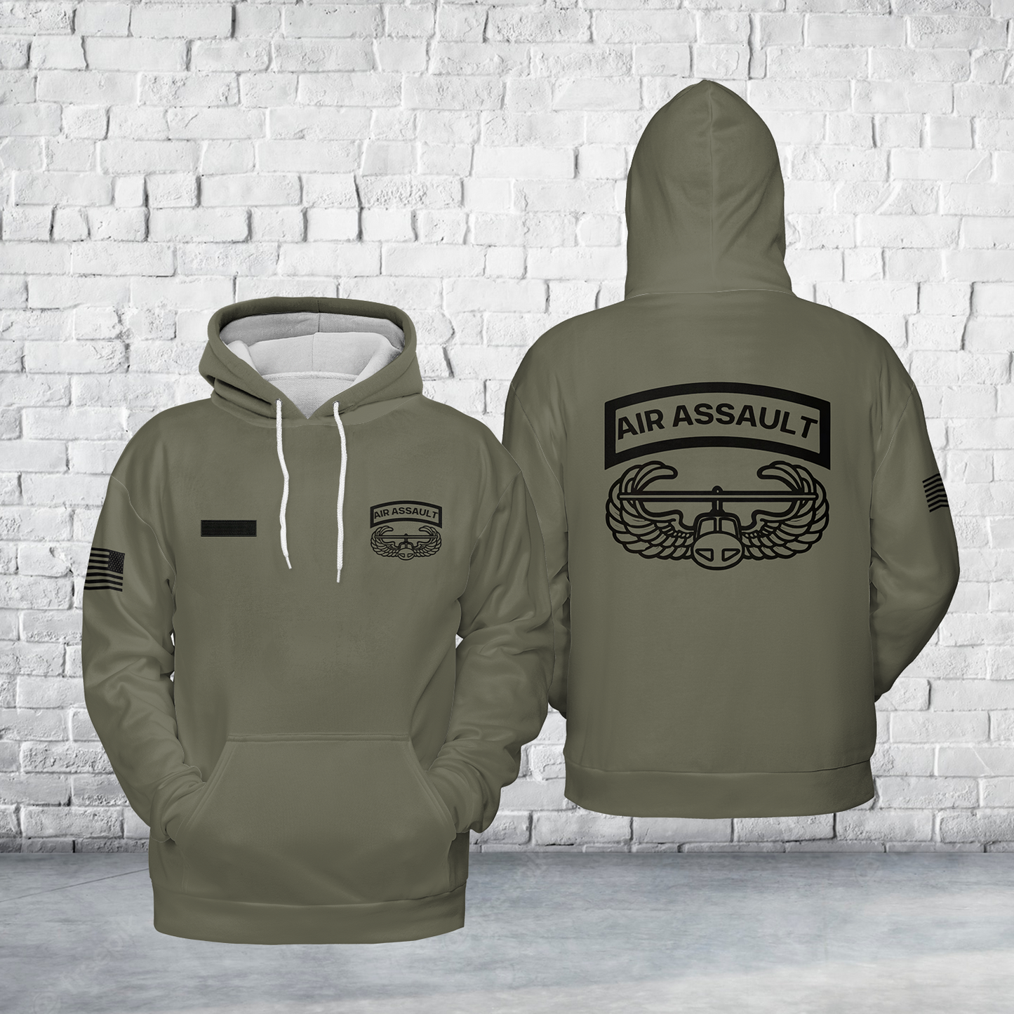 Custom Name Air Assault Hoodie 3D