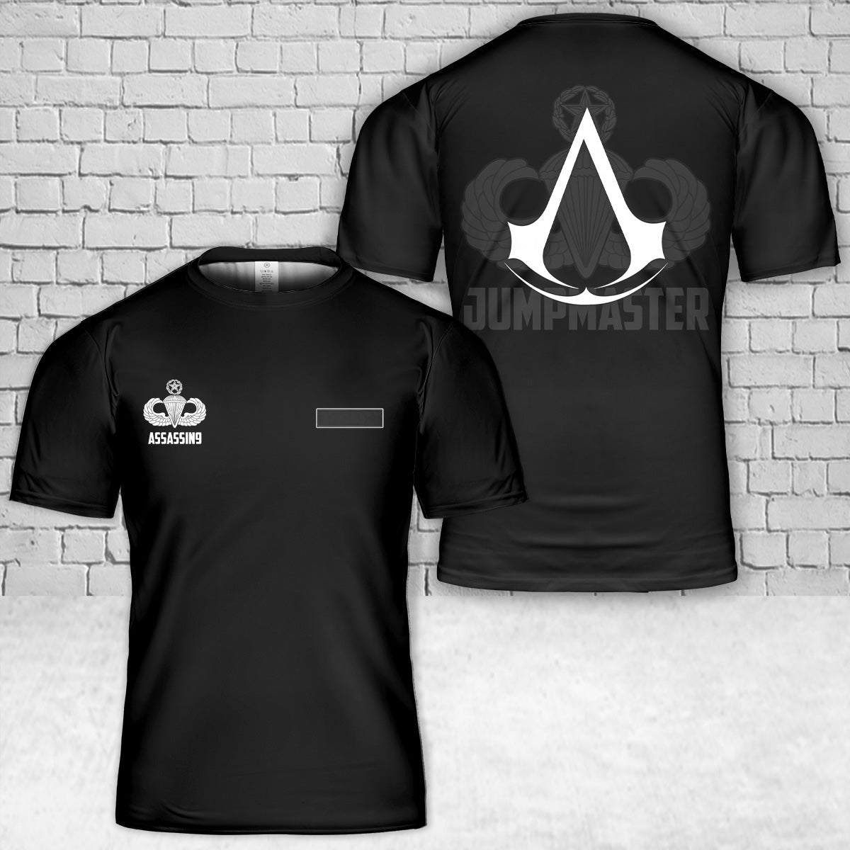 Custom Name Alpha Company 122 ASB (ABN) T-Shirt 3D