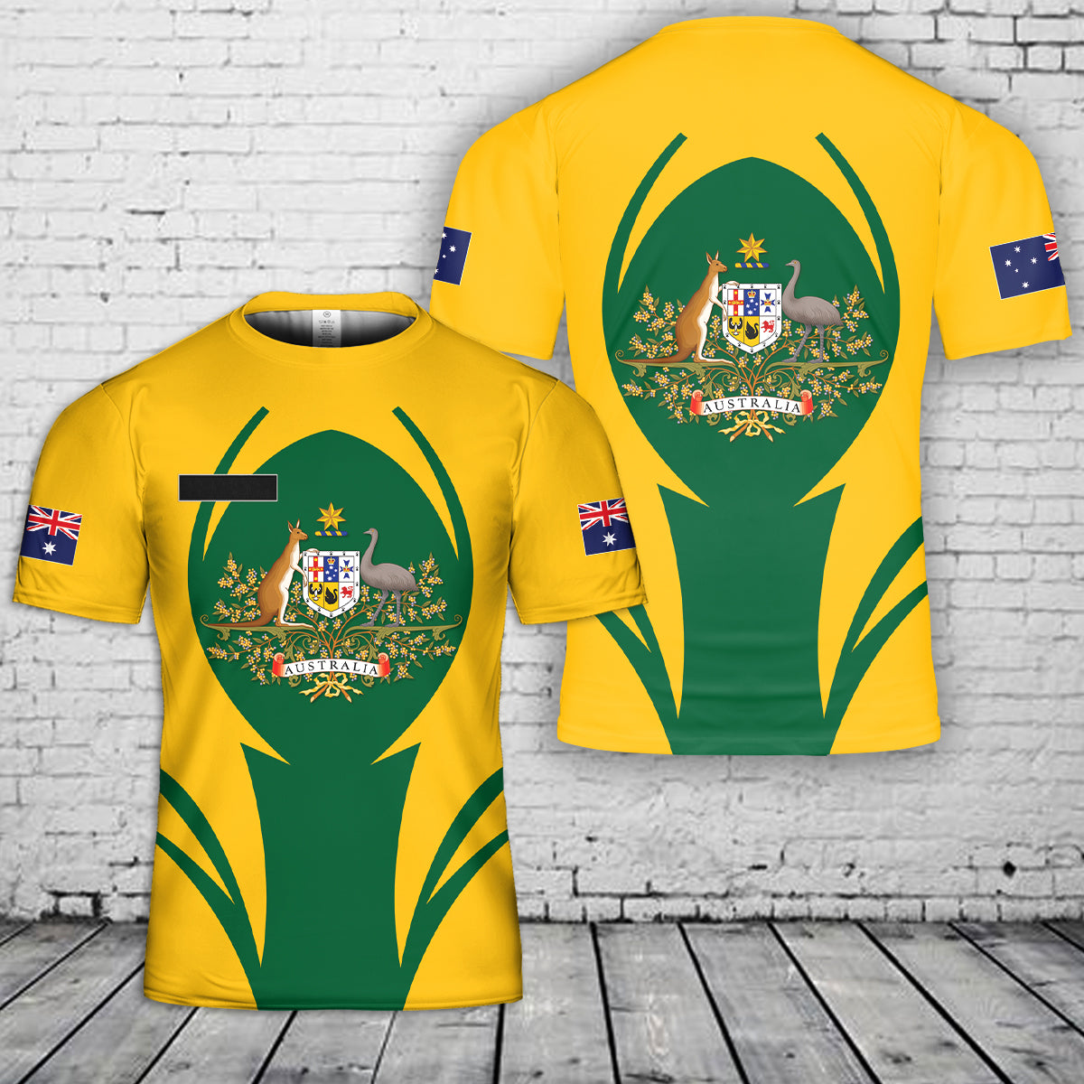 Custom Name Australia Day 5 T-Shirt 3D