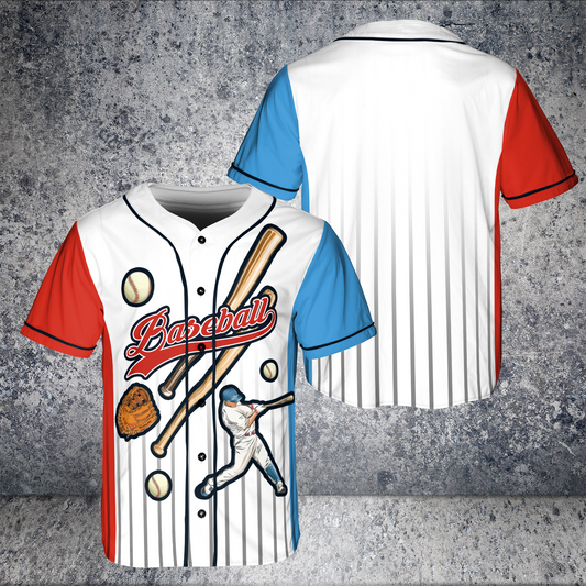 Custom Name And Number Baseball Jersey