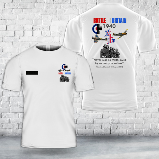 Custom Name Battle of Britain 1940 T-Shirt 3D