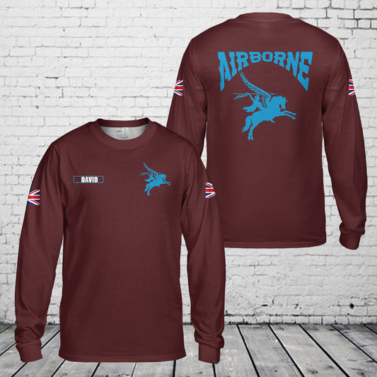 Custom Name British Army 16 Air Assault Brigade Combat Long Sleeve Shirt
