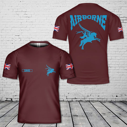 Custom Name British Army 16 Air Assault Brigade Combat Team 3D T-Shirt