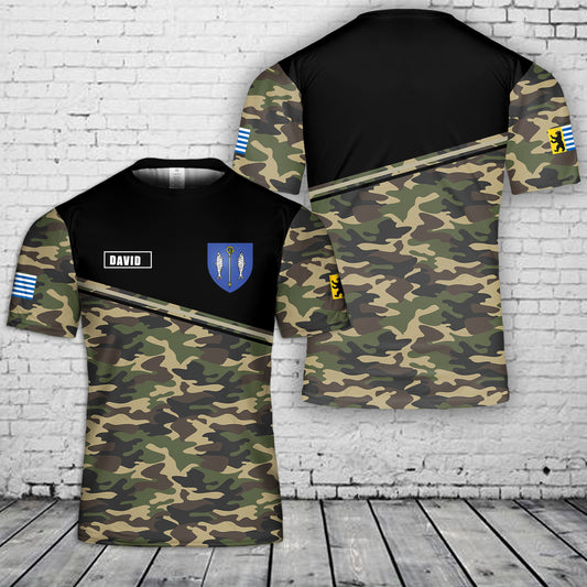 Custom Name Cassis, France 3D T-Shirt