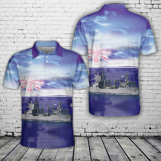 Custom Name HMAS Stalwart (A304) Polo Shirt