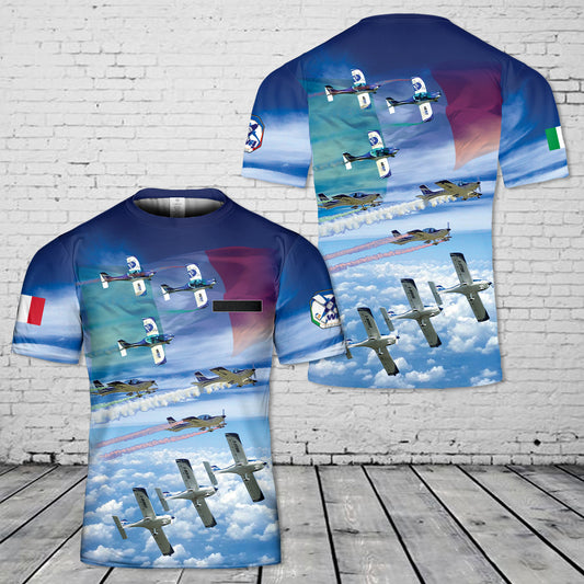 Custom Name Italy WeFly! Team Civilian aerobatic display team T-Shirt 3D