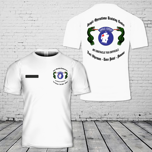 Custom Name Jungle Operations Training Center T-Shirt 3D