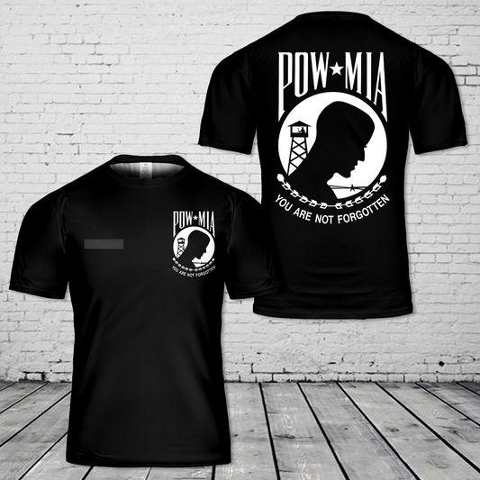 Custom Name POW/MIA T-Shirt 3D