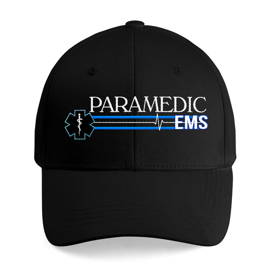 Custom Name Paramedic EMS Embroidered Cap