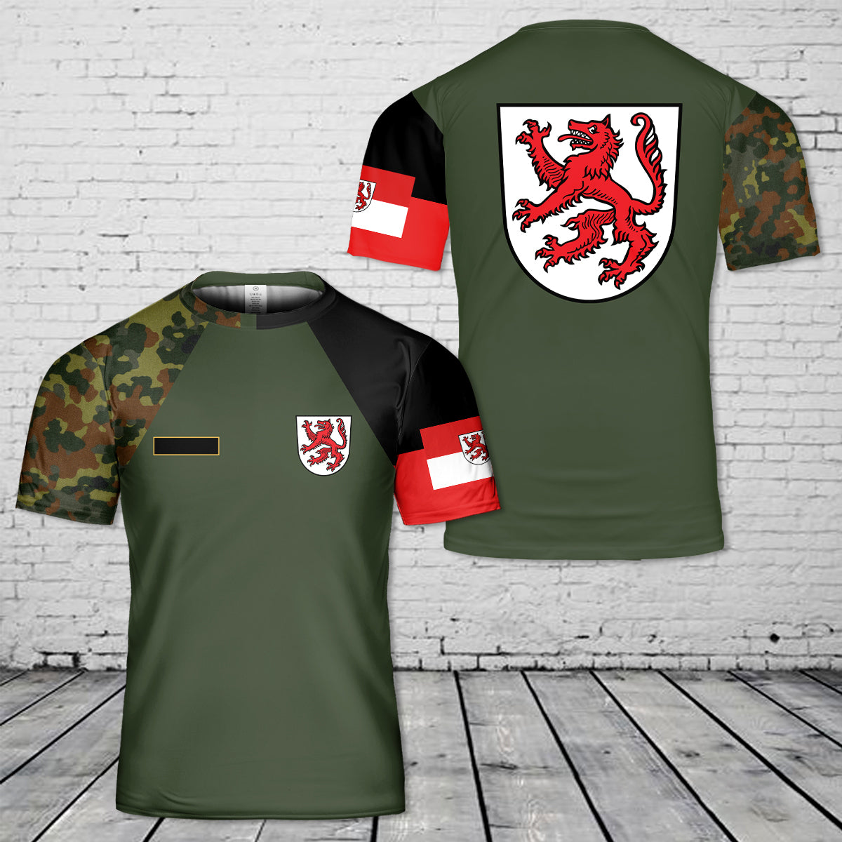 Custom Name Passau GERMANY Bavaria 3D T-Shirt