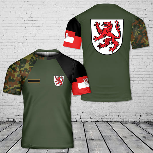 Custom Name Passau GERMANY Bavaria 3D T-Shirt