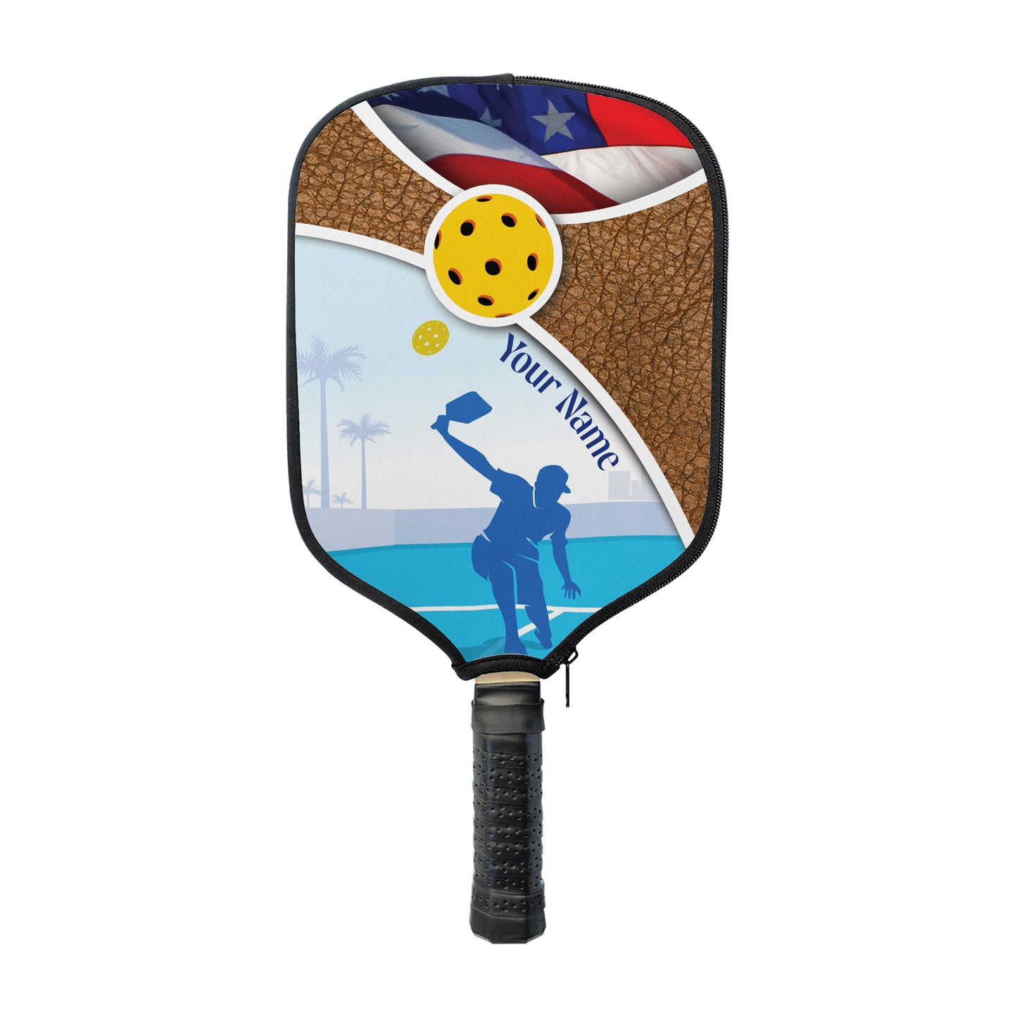 Custom Name Pickleball Paddles Pickleball Paddle Cover (Made in US)