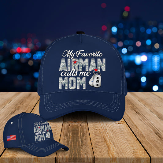 Custom Name Proud Air Force Baseball Cap