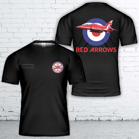 Custom Name RAF Red Arrows T-Shirt 3D