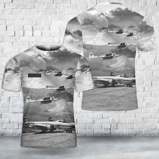 Custom Name Royal Netherlands Air Force (RNLAF) Diamonds Four helicopter display team T-Shirt 3D