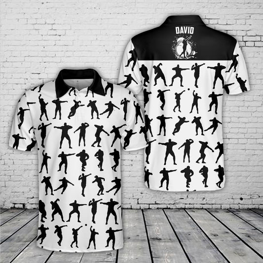 Custom Name Shot Put Polo Shirt