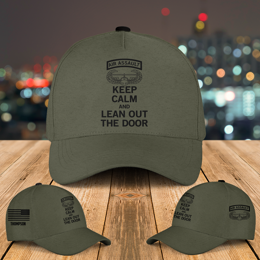 Custom Name US ARMY Air Assault Baseball Cap