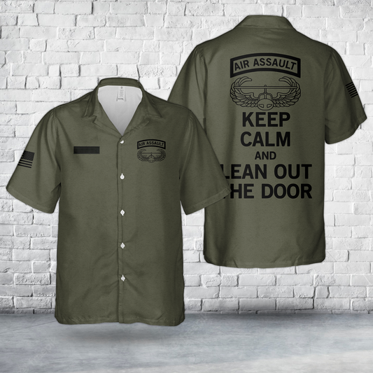Custom Name US ARMY Air Assault Hawaiian Shirt