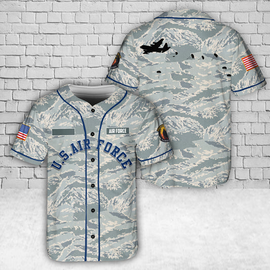 Custom Name US Air Force 71st Rescue Squadron Baseball Jersey