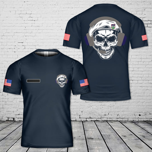 Custom Name US Air Force Tactical Air Control Party 3D T-Shirt