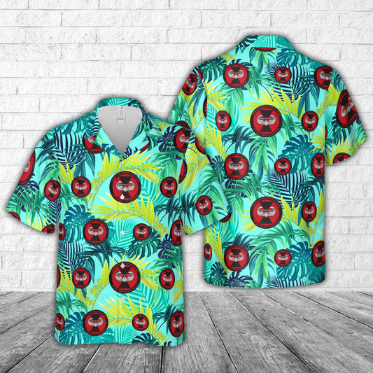 US Army 7th Infantry Division (L) Air Assault Patch - Ft Ord, CA 1984-1993 Hawaiian Shirt