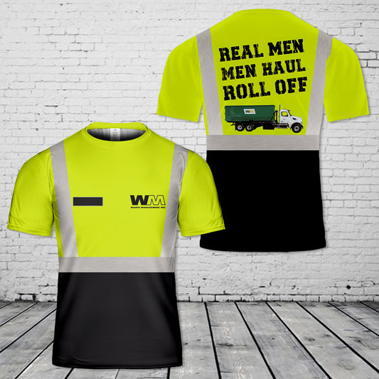 Custom Name US Waste Management 3D T-Shirt