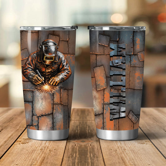 Custom Name Welder Tumbler 20oz