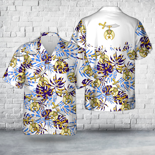 Custom Name, Your Temple Shriners Hawaiian Shirt