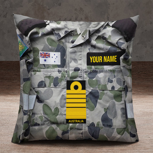 Custom Name & Rank Royal Australian Navy AOP Pillow NLSI0208PT01