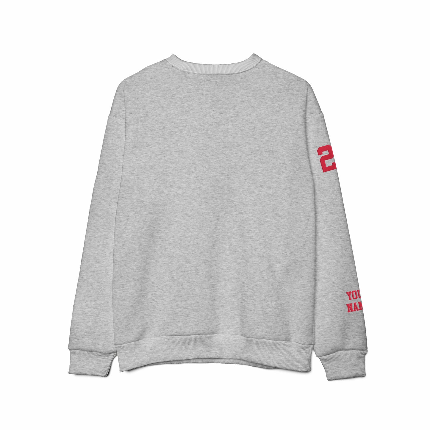 Custom Name and Number Pitches Get Stitches Softball Sports Embroidered Lightweight Classic Unisex Sweatshirt