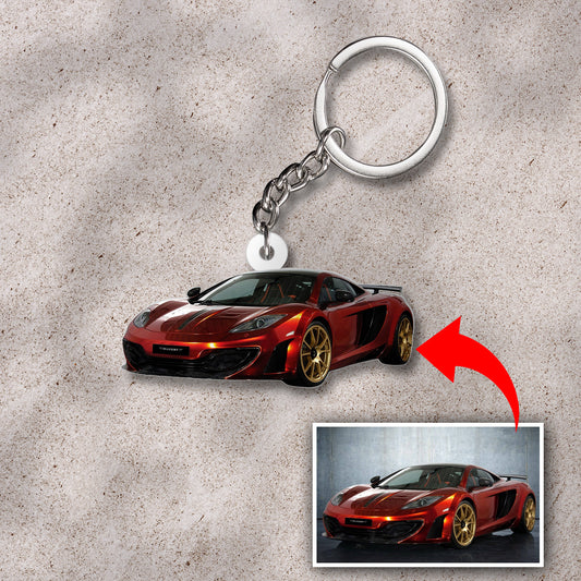 Custom Photo Car Custom shape 2-sided Acrylic Keychain
