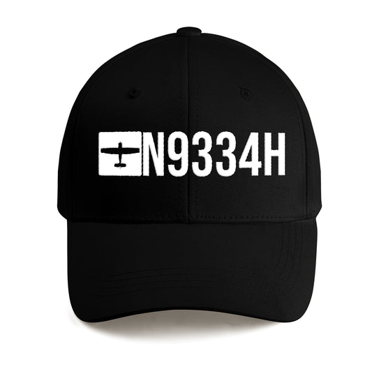 Custom Tail Number Cessna 17 Embroidered Cap